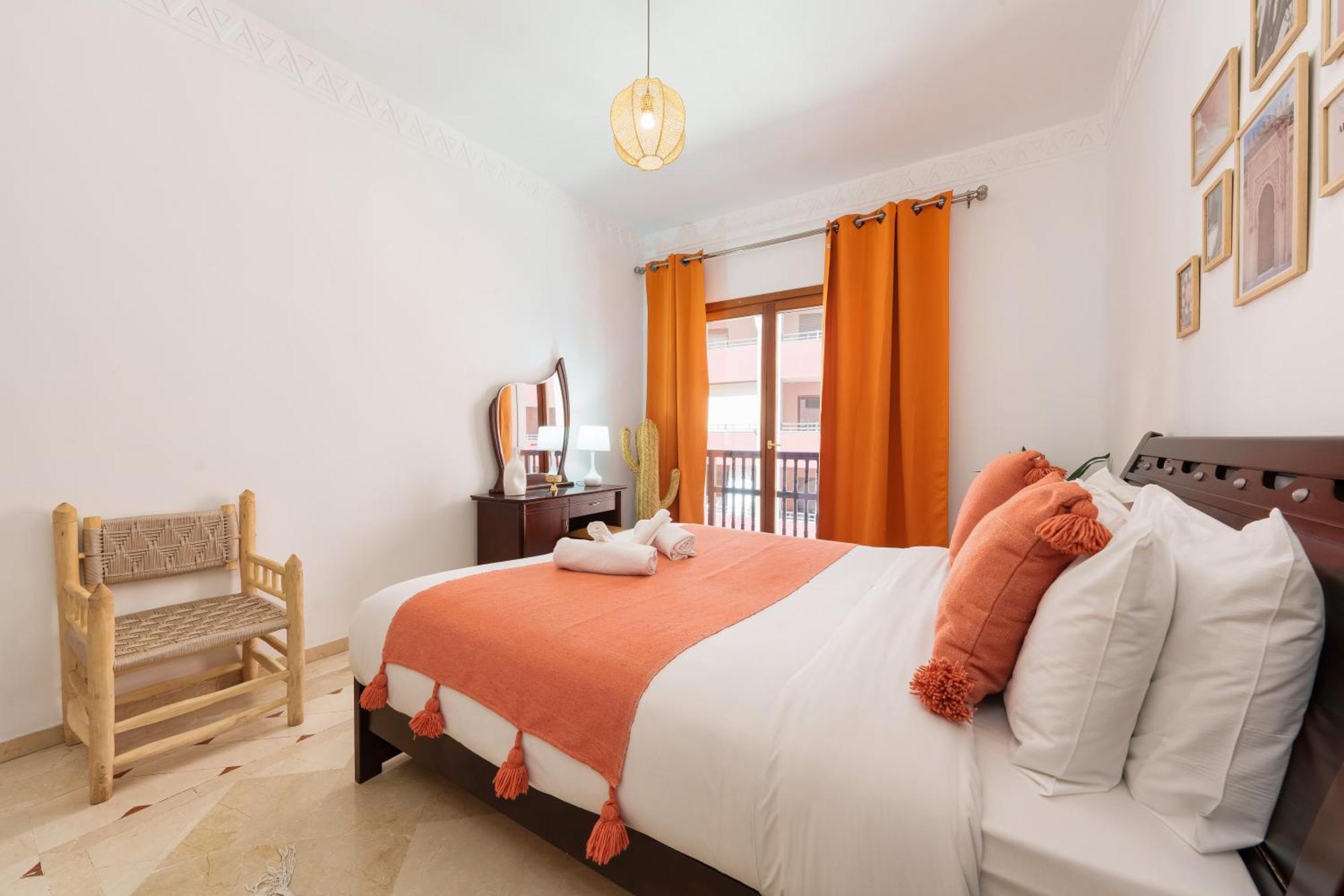 Appartement Chic Gueliz Plaza Avec Vue มาร์ราเกช ภายนอก รูปภาพ